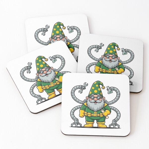 Item preview, Doctor Octopus Garden Gnome designed and sold by Bad-Decisions-Designs.