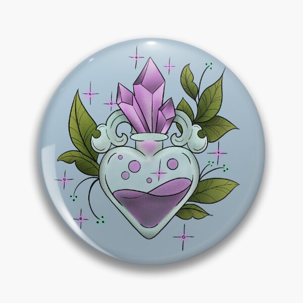 Item preview, Crystal Potion 1 designed and sold by B Bones Tattoos.