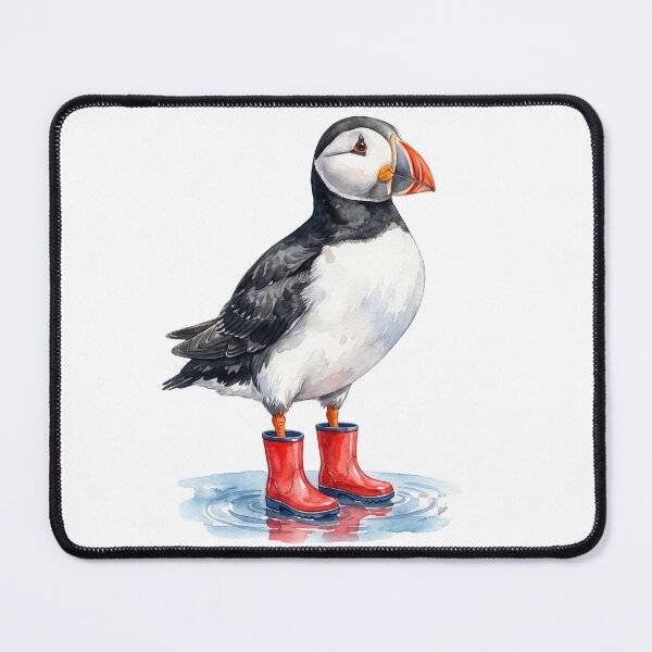Item preview, Puffin Red Boots designed and sold by Roy & Tiffany.
