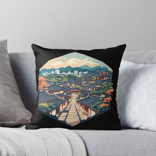 Item preview, Bukchon Travel Badge designed and sold by JacksoonLester.