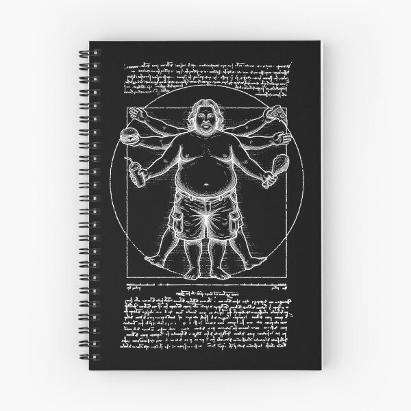 Item preview, Fat Vitruvian Man Funny Dad Bod Da Vinci Father's Day designed and sold by GrandeDuc.