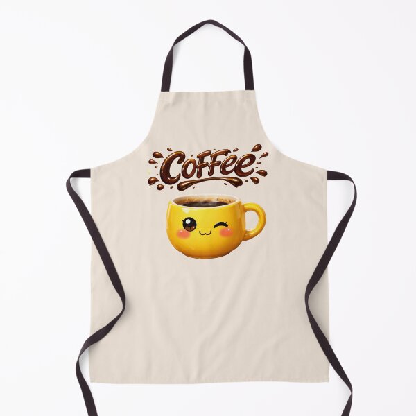 Item preview, Cute Winking Coffee Cup Kawaii Coffee Splash Graphic Art designed and sold by CreativeArtistL.