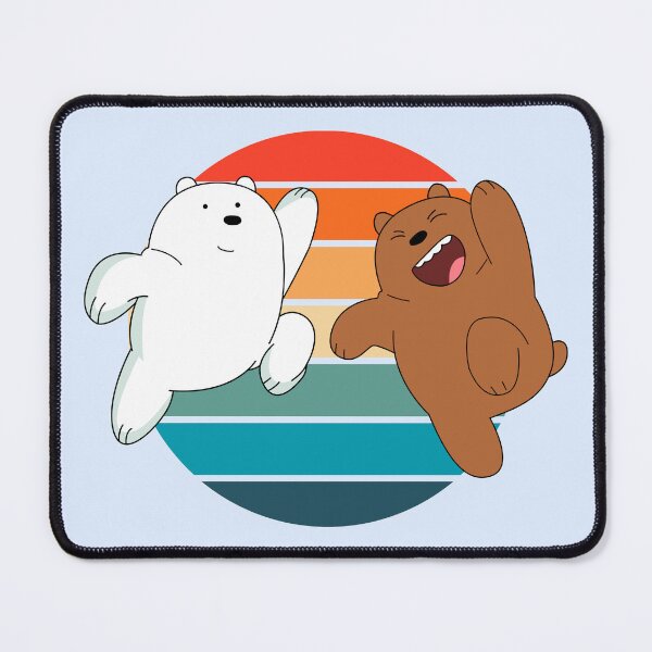 Item preview, We Bare Bears Ice Bear & Grizzly Bear designed and sold by Karamram Studio.