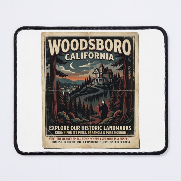 Item preview, Visit Woodsboro California designed and sold by Bad-Decisions-Designs.