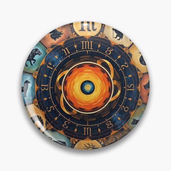 Item preview, Circular zodiac chart designed and sold by LCPcreations.