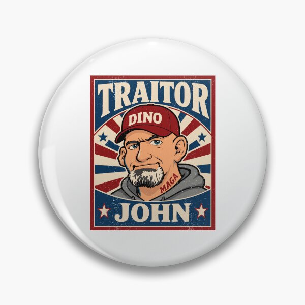 Item preview, DINO Fetterman Sellout Political Satire Tee designed and sold by EthosWear.