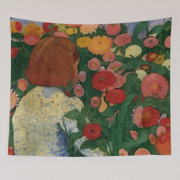 Item preview, Girl with Flowers designed and sold by SharonTheFirst.
