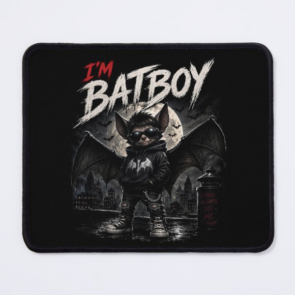 Item preview, I'm Batboy Cool Bat Gothic Halloween Streetwear T-Shirt designed and sold by SVALANART.