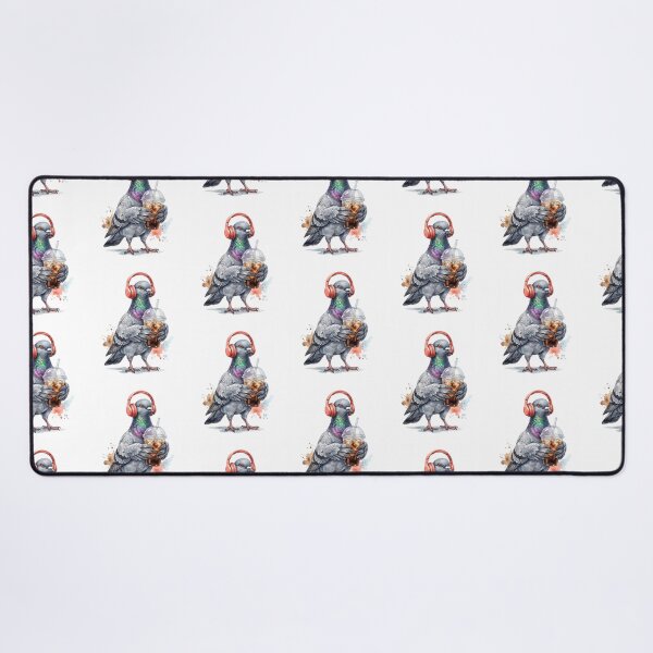 Item preview, Pigeon Headphones Iced Coffee designed and sold by Roy & Tiffany.