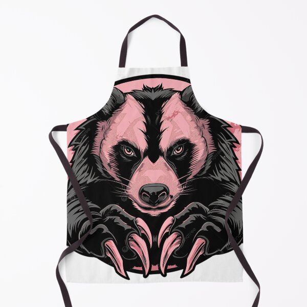 Item preview,  Fearless Honey Badger Mascot | Bold Wildlife Graphic Design designed and sold by chopenambrewano.