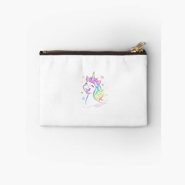 Item preview, Happy Rainbow Unicorn – Colorful Minimalist Line Art designed and sold by Sztyep88.