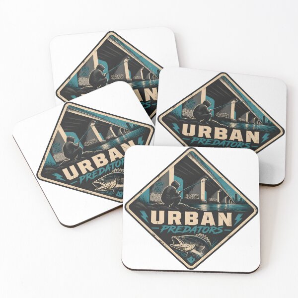Item preview, Urban Predators Street Fishing - Vintage Diamond Angling Emblem designed and sold by ThirdShiftLab.