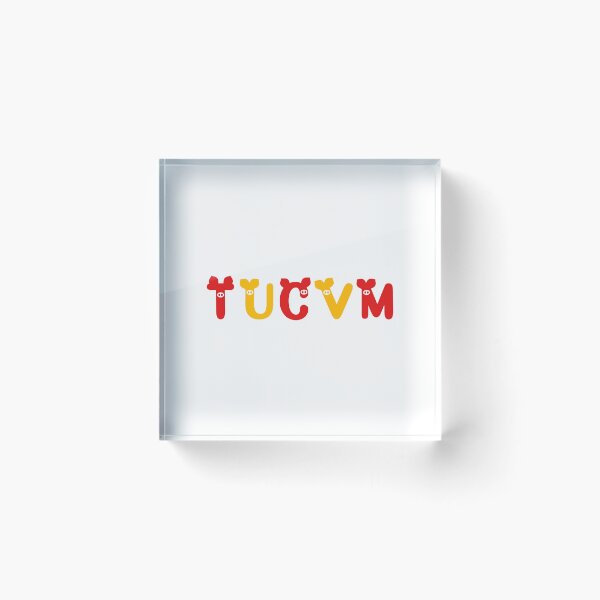 Item preview, TUCVM in pig font designed and sold by tayterrtot.
