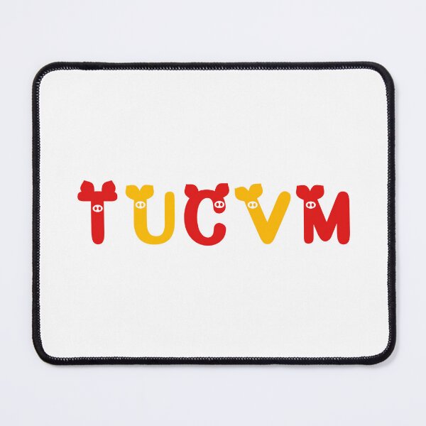 Item preview, TUCVM in pig font designed and sold by tayterrtot.