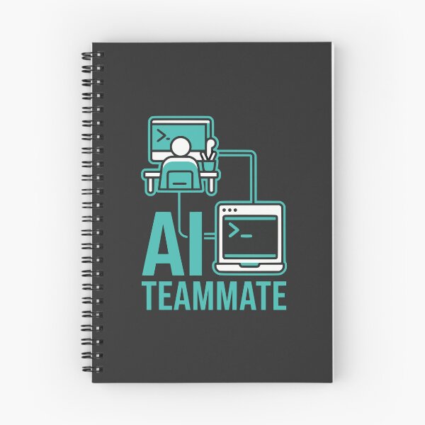 Item preview, AI Teammate Funny Programmer Gift Artificial Intelligence Developer Design designed and sold by Ixnor.