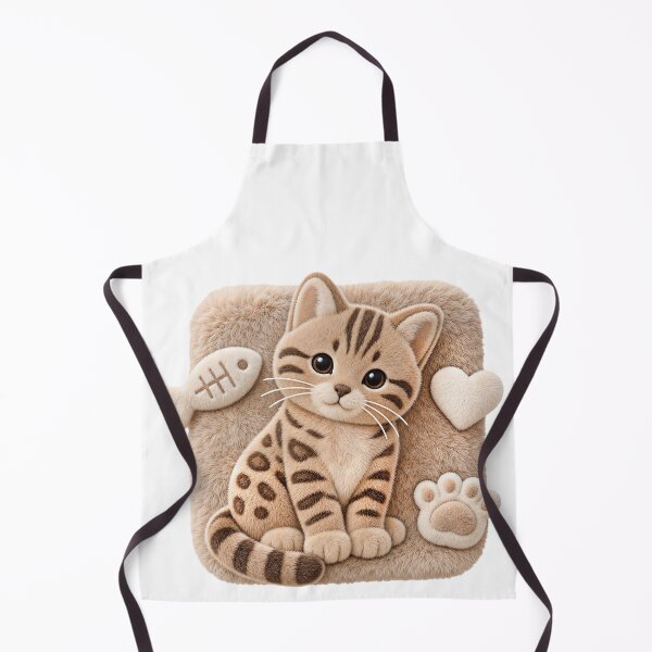 Item preview, Cute Plush Bengal Icon – 3D Velvet Cat Motif designed and sold by Bengoer18.