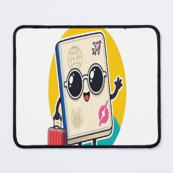 Item preview, Wanderlust and High Flights Cute Passport designed and sold by EmilMarkt.