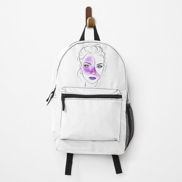 Item preview, Cosmic Soul – Purple Galaxy Woman Line Art designed and sold by Sztyep88.