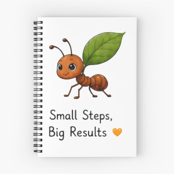 Item preview, Small Steps Big Results Cute Ant designed and sold by DailyDoodlesBySumbul.