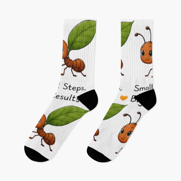 Item preview, Small Steps Big Results Cute Ant designed and sold by DailyDoodlesBySumbul.