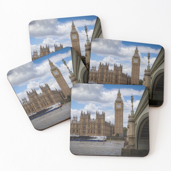 Item preview, The iconic Big Ben over the river Thames. designed and sold by Printozy.