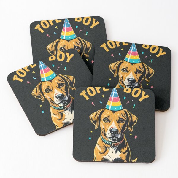 Item preview, Animals - Stylized Mixed Breed Dog, Humorous Vintage Illustration designed and sold by World-Pets.