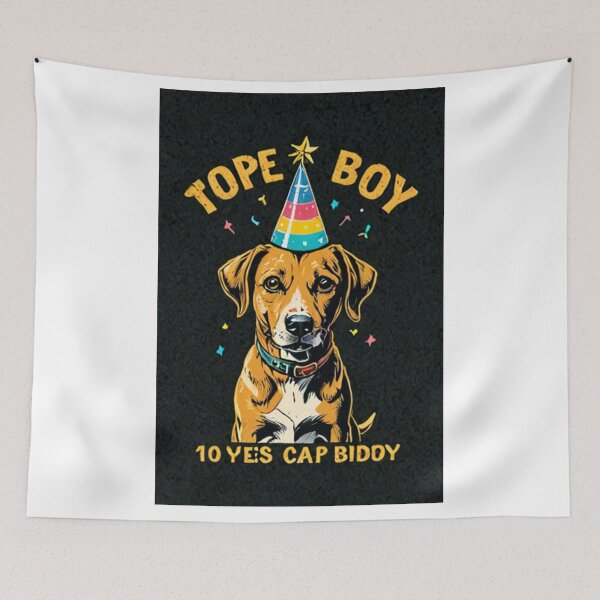 Item preview, Animals - Stylized Mixed Breed Dog, Humorous Vintage Illustration designed and sold by World-Pets.