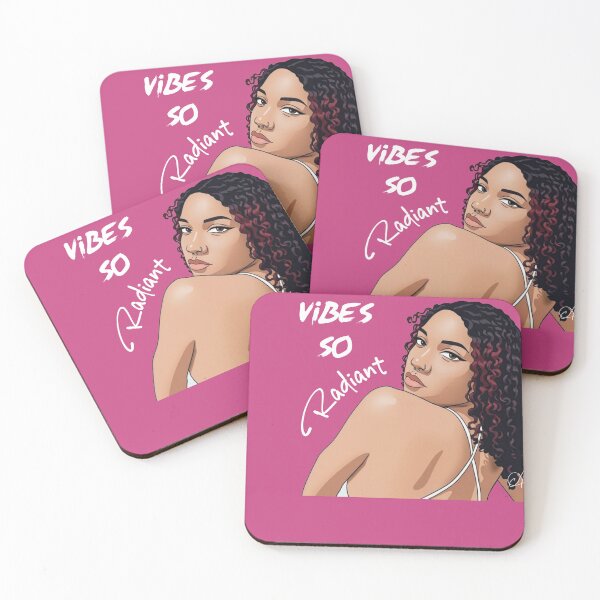 Item preview, Vibes So Radiant African American Mixed Girl Art designed and sold by Cree-ations by Ang .