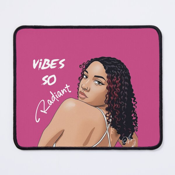 Item preview, Vibes So Radiant African American Mixed Girl Art designed and sold by Cree-ations by Ang .