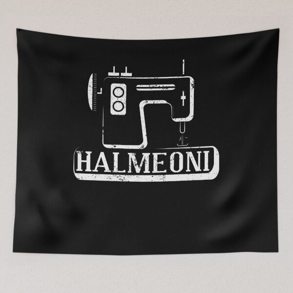 Item preview, Halmeoni Korean Grandma Cross Stitch Sewing Machine Shirts designed and sold by shoppzee.