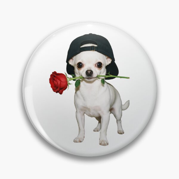Item preview, Charming Chihuahua With Rose designed and sold by The Mellonaire.