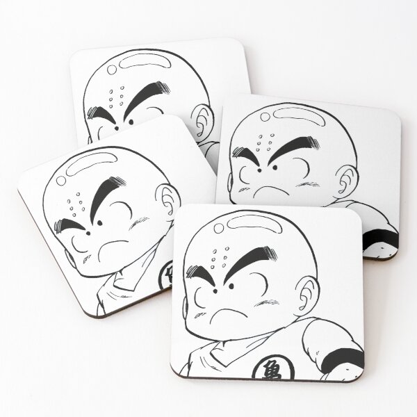 Item preview, Bald Martial Arts Kid - Vintage Manga Ink Illustration designed and sold by Billy Morfo™.