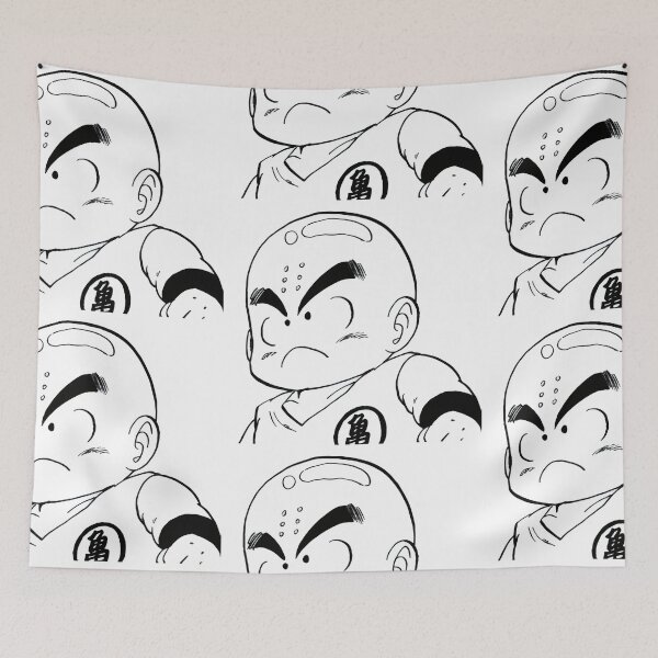 Item preview, Bald Martial Arts Kid - Vintage Manga Ink Illustration designed and sold by Billy Morfo™.