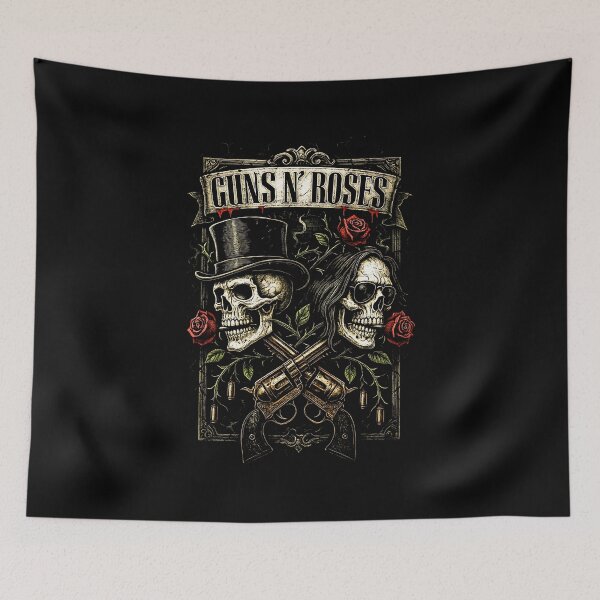 Item preview, Guns N' Roses Vintage Rock Poster designed and sold by interdesigner.