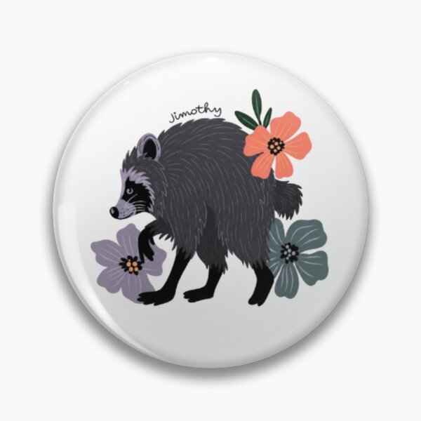 Item preview, Jimothy Raccoon, Jimothy With Flowers designed and sold by stzl26.