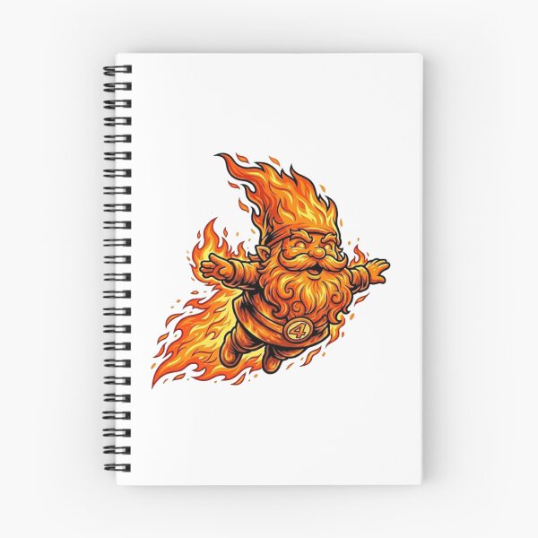 Item preview, Flaming Human Torch Garden Gnome designed and sold by Bad-Decisions-Designs.