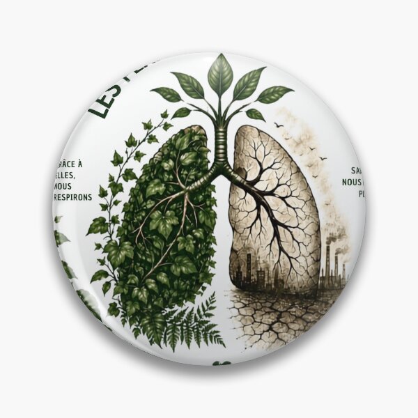 Item preview, Plants, Our Breath — Lungs Ecology & Nature designed and sold by Cedric8369.