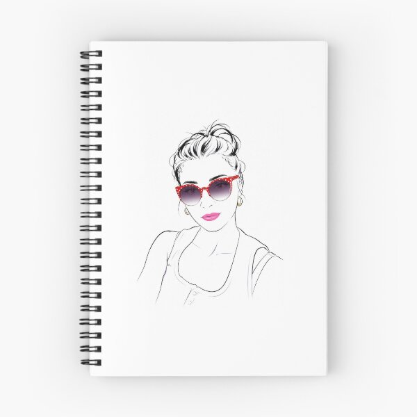 Item preview, Red Polka Dot Sunglasses – Minimalist Fashion Line Art designed and sold by Sztyep88.
