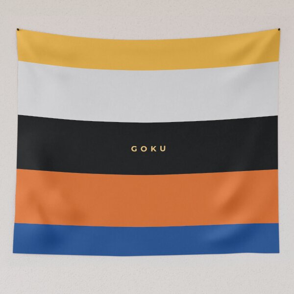 Item preview, GOKU Dragon Ball Z Color Stripes designed and sold by Love, Amy.