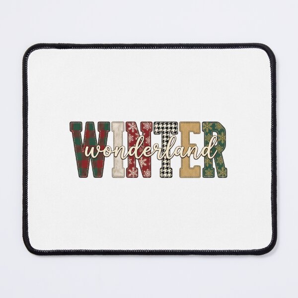 Item preview, Winter Wonderland Christmas T-Shirt | Cozy Holiday Typography Design designed and sold by StickerNestYou.