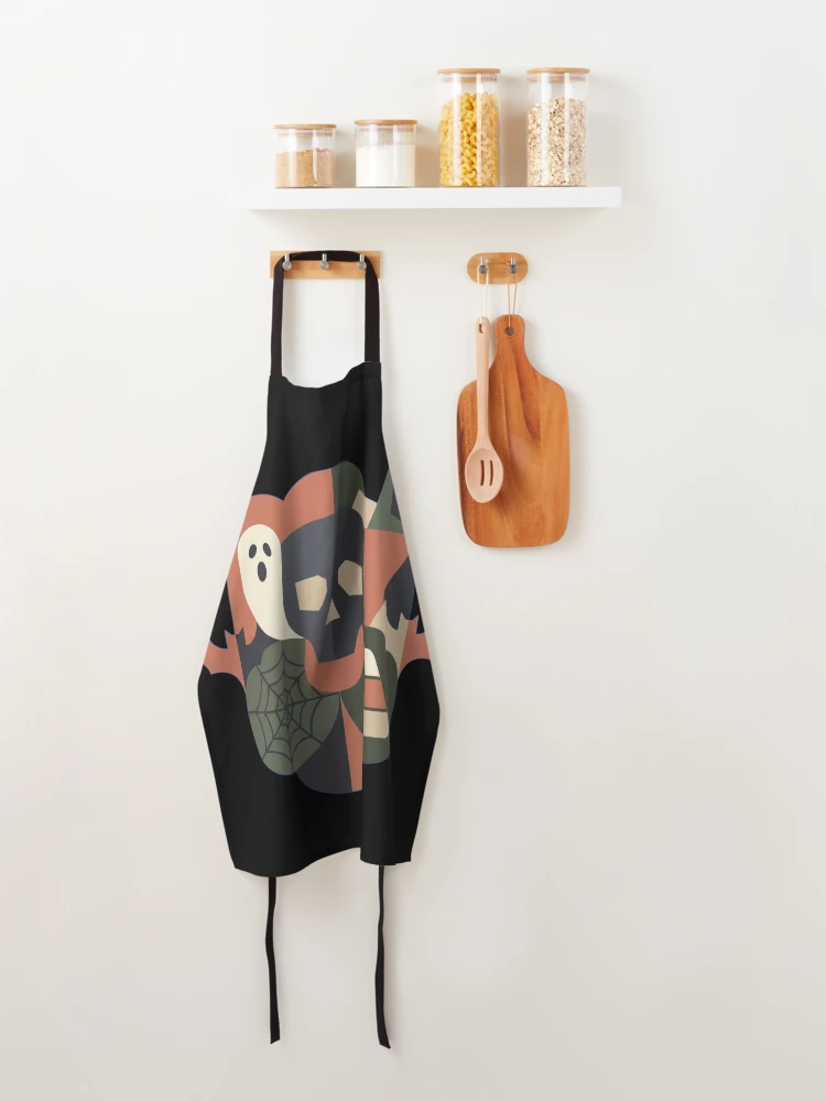 Thumbnail 4 of 6, Apron, Hallow Abstract designed and sold by RaizeDesign.