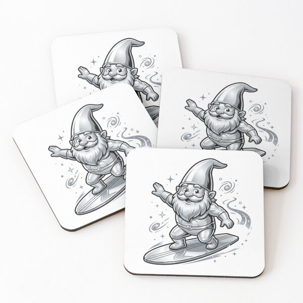 Item preview, Silver Surfer Garden Gnome designed and sold by Bad-Decisions-Designs.
