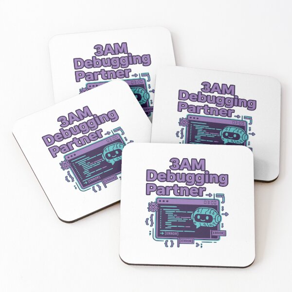 Item preview, 3AM Debugging Partner Funny Developer Gift Coding AI Humor Design designed and sold by Ixnor.