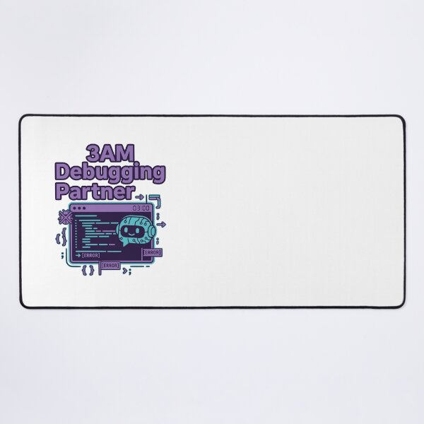Item preview, 3AM Debugging Partner Funny Developer Gift Coding AI Humor Design designed and sold by Ixnor.