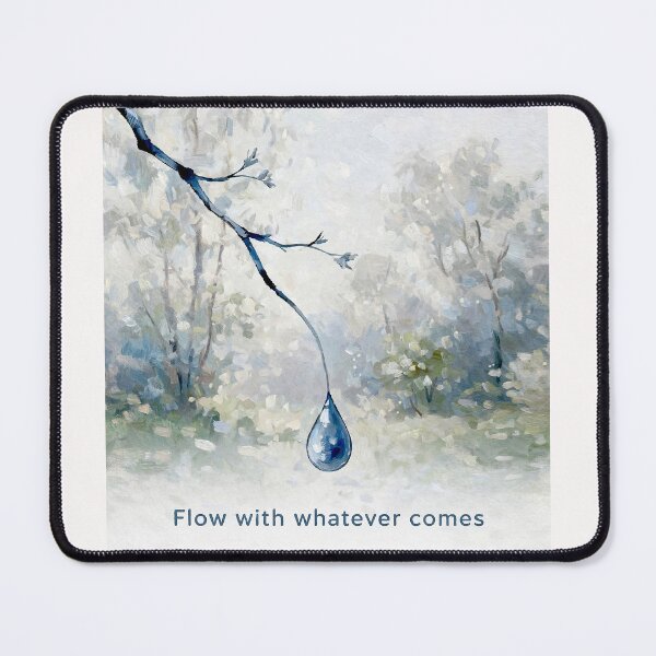 Item preview, Flow with whatever comes #4 designed and sold by Helios Be. Lavsh.
