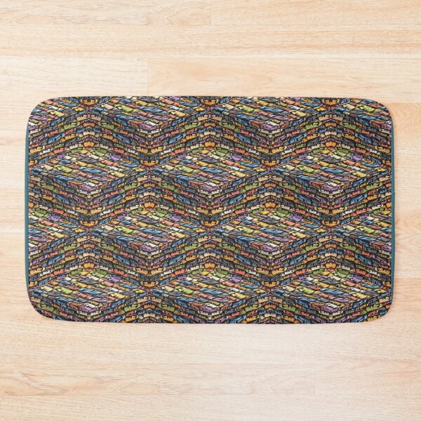 Item preview, Easter Island Head Ziggurat (Pattern) designed and sold by Cathedral of Curiosity.