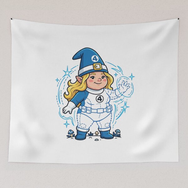 Item preview, Invisible Woman Garden Gnome designed and sold by Bad-Decisions-Designs.