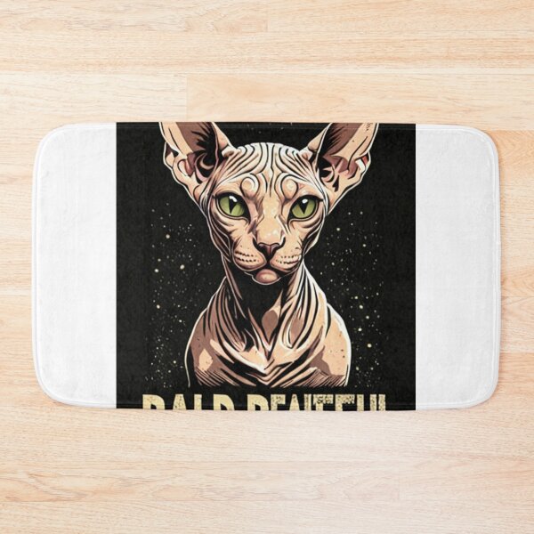Item preview, Animals - Stylized Sphynx Cat, Digital Portrait with Urban Aesthetic designed and sold by World-Pets.