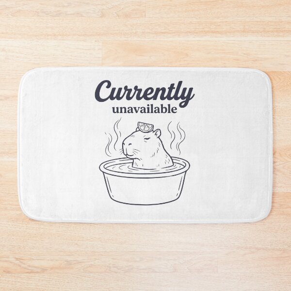 Item preview, Currently Unavailable Funny Capybara Hot Spring Meme T-Shirt | Relaxing Animal Humor Gift designed and sold by StickerNestYou.