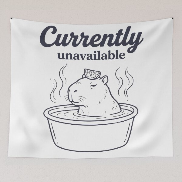 Item preview, Currently Unavailable Funny Capybara Hot Spring Meme T-Shirt | Relaxing Animal Humor Gift designed and sold by StickerNestYou.